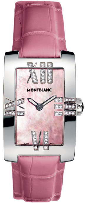 MontBlanc Profile Watches  Pink Battery Operated Quartz 36918 Watch