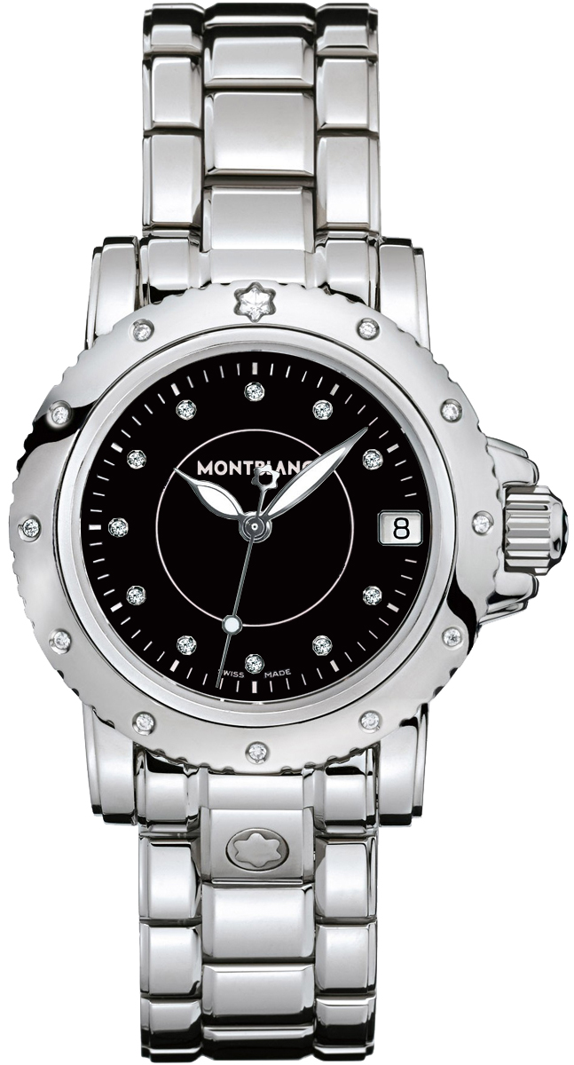 MontBlanc Sport Lady Watches  Black Battery Operated Quartz 102363 Watch
