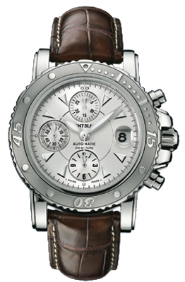 MontBlanc Sport Automatic Chronograph Watches  Silver  35777 Watch