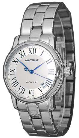 MontBlanc Star Automatic Watches Silver Self winding Automatic 101645 Watch