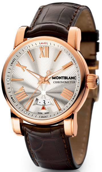 MontBlanc Star Automatic Watches Silver Self winding Automatic 102339 Watch