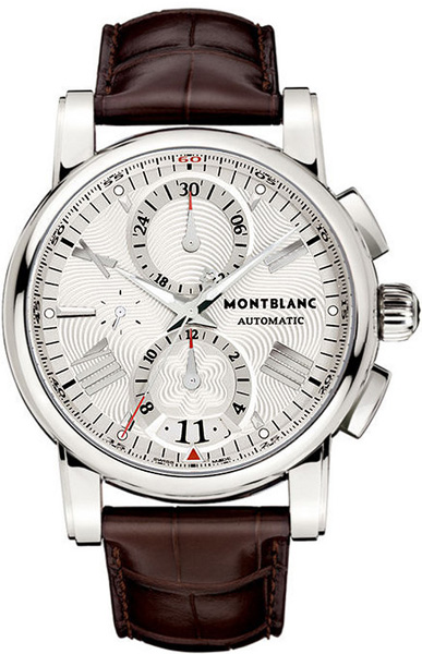 MontBlanc Star Automatic Chronograph Watches Silver 102378 Watch