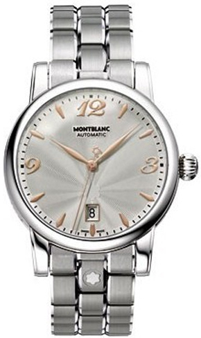 MontBlanc Star Automatic Watches  Silver  105961 Watch