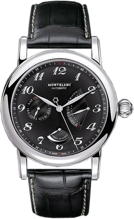 MontBlanc Star Automatic Watches Black Self winding Automatic 106528 Watch