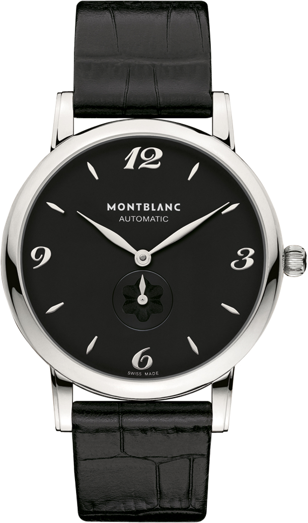 MontBlanc Star Automatic Watches Black Self winding Automatic 107072 Watch