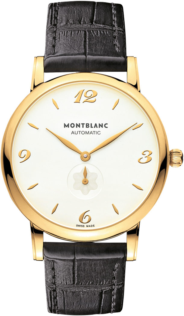 MontBlanc Star Automatic Watches  Silver Self winding Automatic 107116 Watch