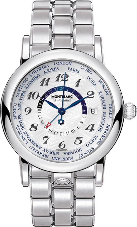 MontBlanc Star Automatic Watches Mens Silver White Self winding Automatic Chronometer 109286 Watch