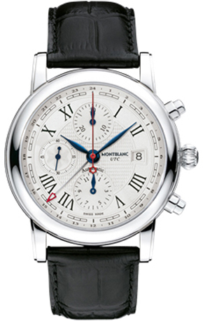 MontBlanc Star Automatic Chronograph Watches Silver 110704 Watch