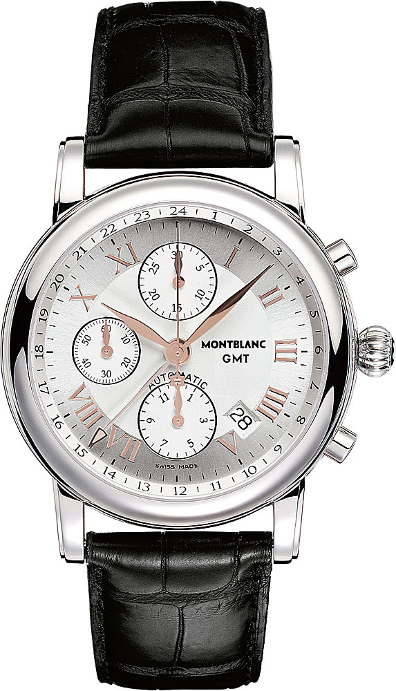 MontBlanc Star Automatic Chronograph Watches Silver 36967 Watch