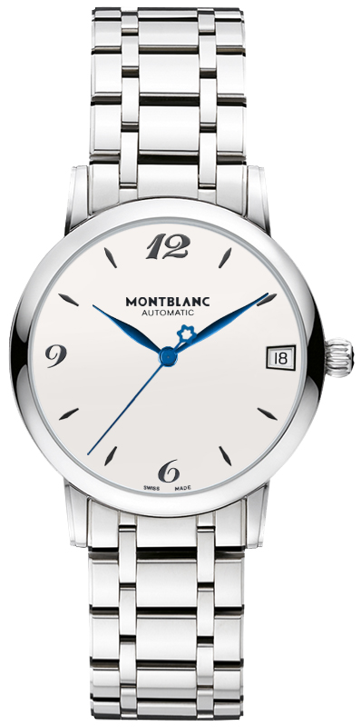 MontBlanc Star Classique Watches Ladies Silver Self winding Automatic 111591 Watch