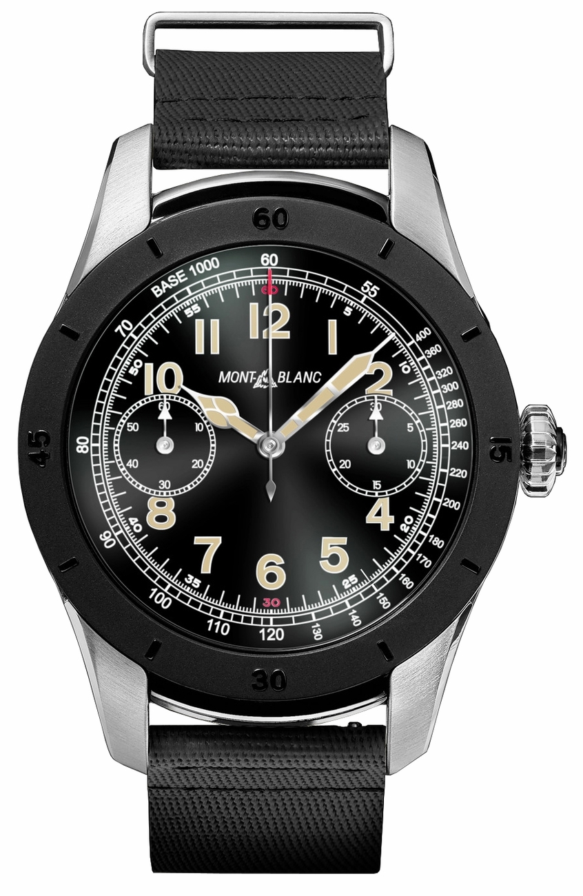 MontBlanc Summit Watches Digital Battery Operated Quartz 117534 Watch