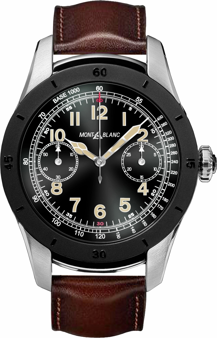 MontBlanc Summit Watches Digital Battery Operated Quartz 117536 Watch
