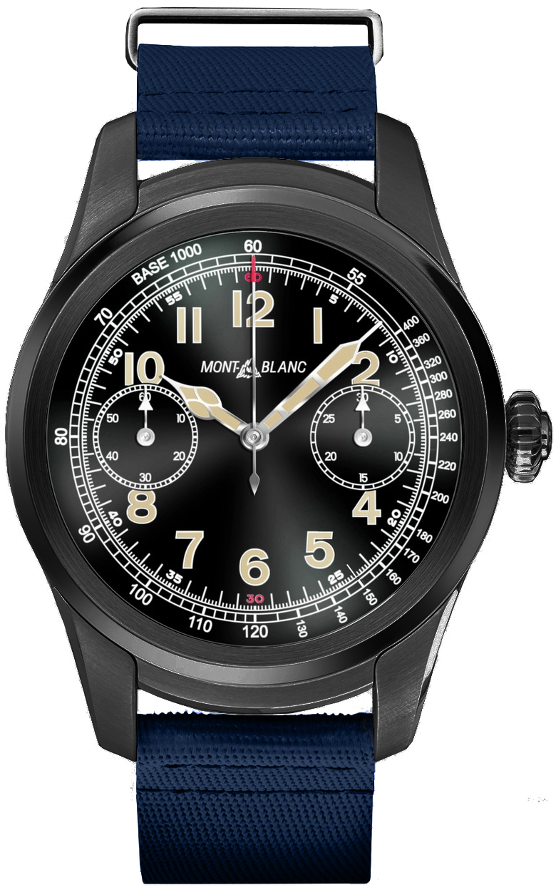 MontBlanc Summit Watches Digital Battery Operated Quartz 117540 Watch