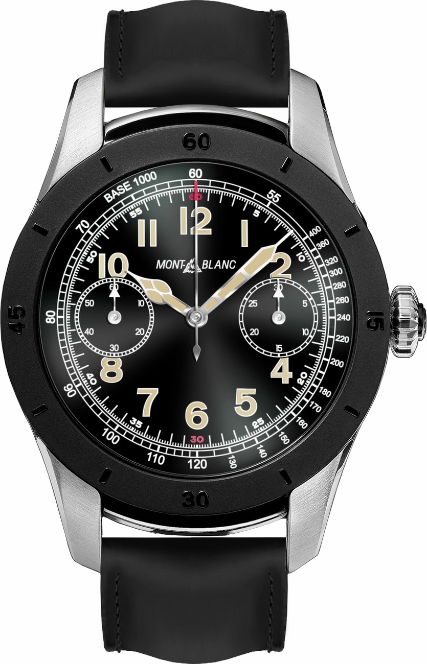 MontBlanc Summit Watches Digital Battery Operated Quartz 117548 Watch