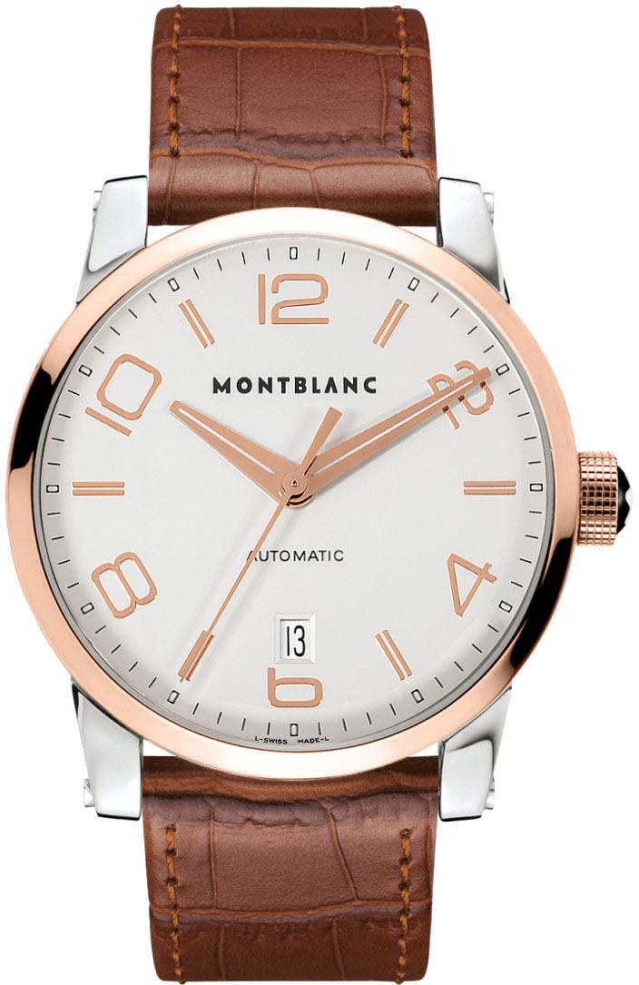 MontBlanc TimeWalker Automatic Watches  Silver  106500 Watch