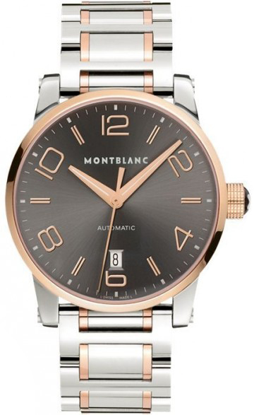 MontBlanc TimeWalker Automatic Watches  Grey Self winding Automatic 106501 Watch