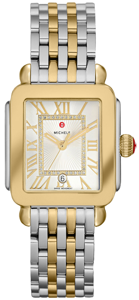 Michele Deco Collection Watches Ladies Diamonds Battery Operated Quartz MWW06G000013 Watch