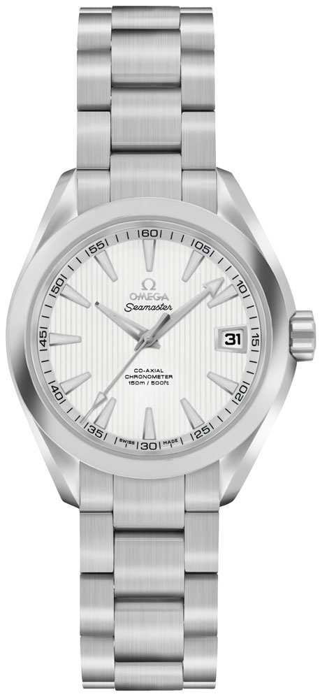Omega Seamaster Aqua Terra Watches Ladies TeakOpaline Silver Dial Self Winding Automatic 23110302002001 Watch