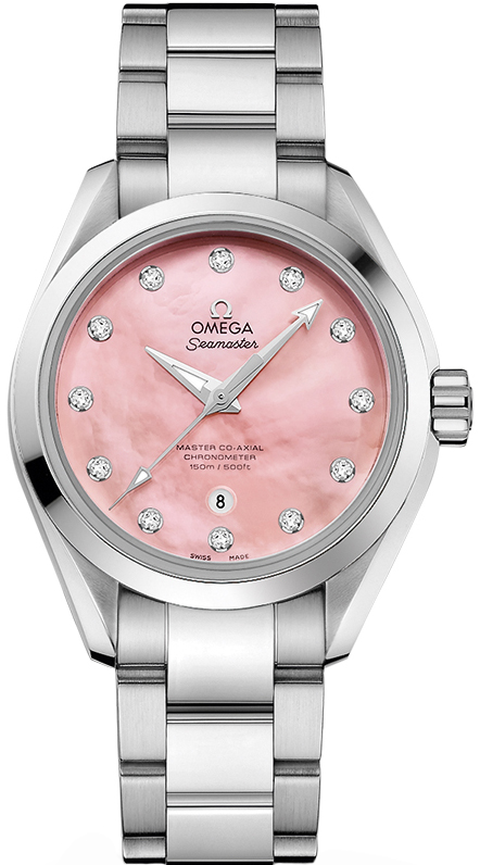 Omega Seamaster Aqua Terra Watches Ladies Pink Self Winding Automatic 23110342057003 Watch