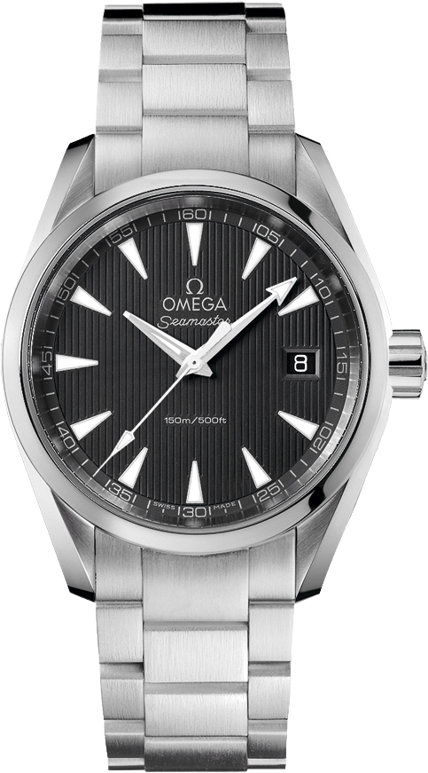 Omega Seamaster Aqua Terra Watches Mens Grey Battery Operated Quartz 23110396006001 Watch