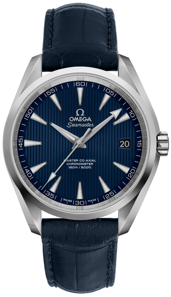 Omega Seamaster Aqua Terra Watches Mens Blue Self Winding Automatic 23113422103001 Watch