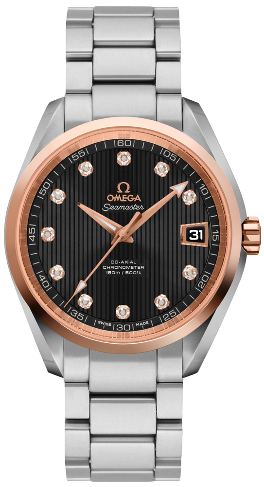Omega Seamaster Aqua Terra Watches Mens Black Self winding Automatic 23120392151003 Watch