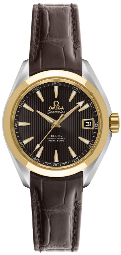 Omega Seamaster Aqua Terra Watches Ladies Grey Self winding Automatic 23123302006002 Watch