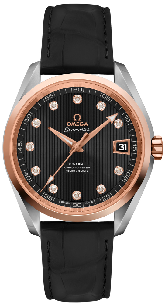 Omega Seamaster Aqua Terra Watches Mens Black Self winding Automatic 23123392151001 Watch