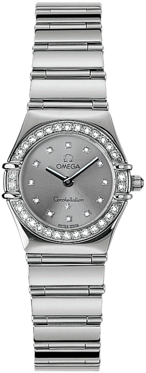 Omega Constellation Watches Ladies Silver Battery Operated Quartz 11653600 Watch