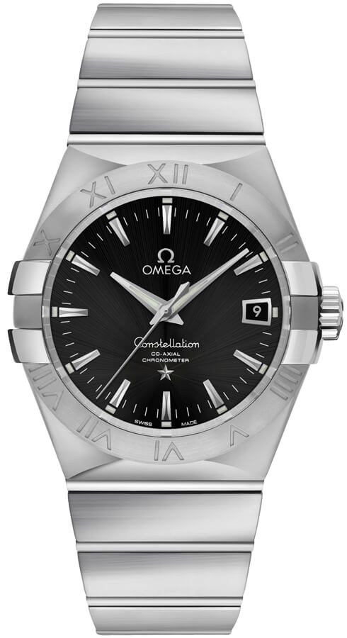 Omega Constellation Watches Mens Black Self winding Automatic 12310352001001 Watch