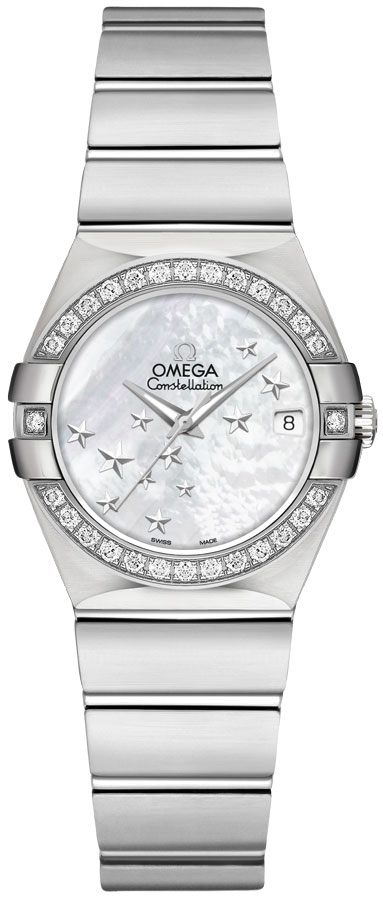 Omega Constellation Watches Ladies Pearl White Self winding Automatic 12315272005001 Watch