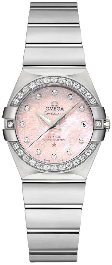 Omega Constellation Watches Ladies Pink Self winding Automatic 12315272057002 Watch
