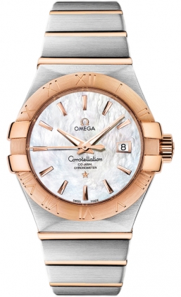 Omega Constellation Watches Ladies Pearl White Self winding Automatic 12320312005001 Watch