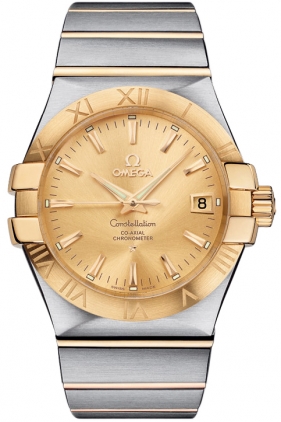 Omega Constellation Watches Mens Champagne Self winding Automatic 12320352008001 Watch