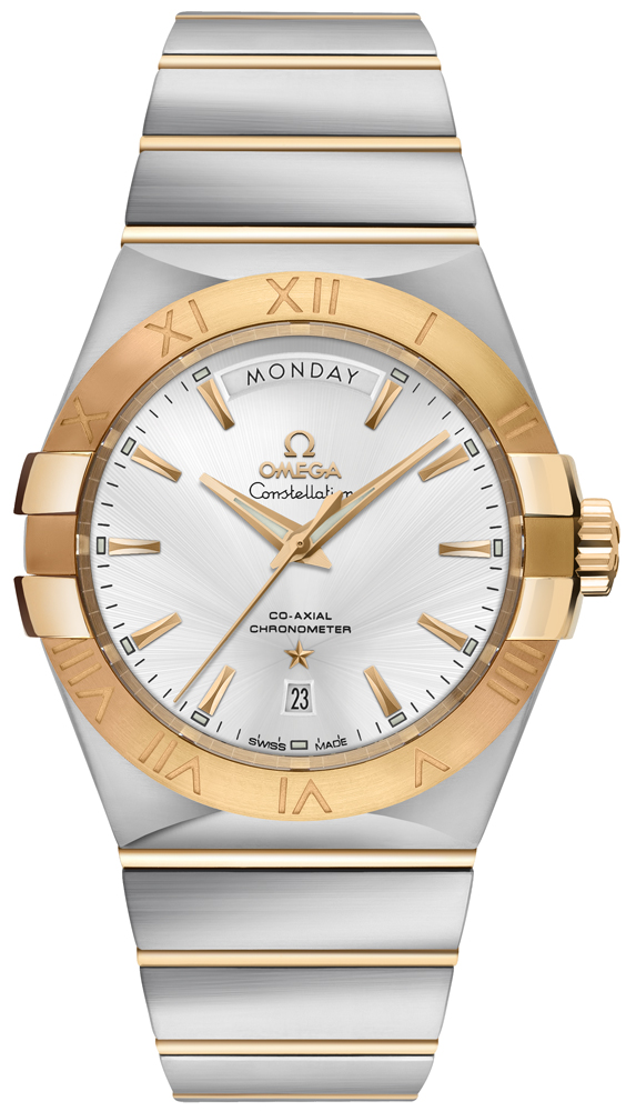 Omega Constellation Watches Mens Silver Self winding Automatic 12320382202002 Watch