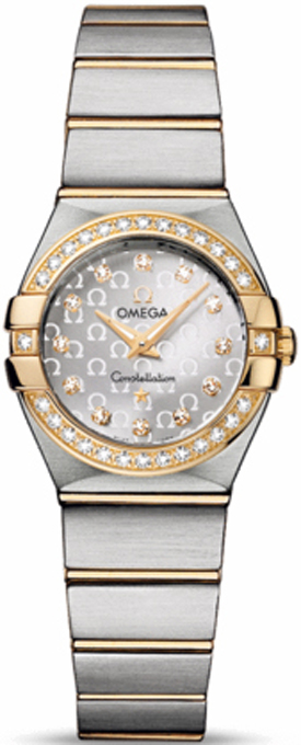 Omega Constellation Watches Ladies Silver Battery Operated Quartz 12325246052002 Watch