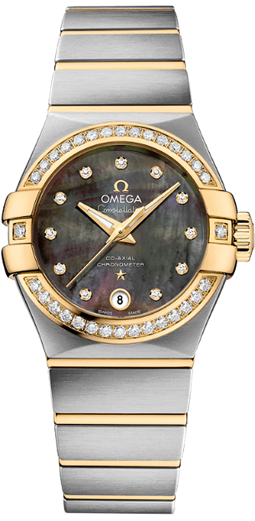 Omega Constellation Watches Ladies Grey Self Winding Automatic 12325272057007 Watch