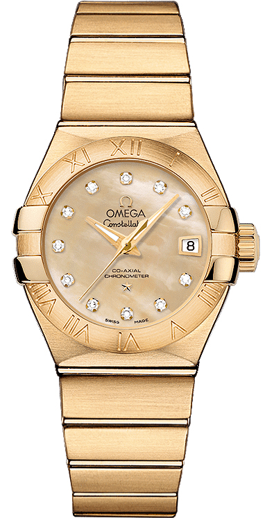 Omega Constellation Watches Ladies Diamonds Self winding Automatic 12350272057002 Watch