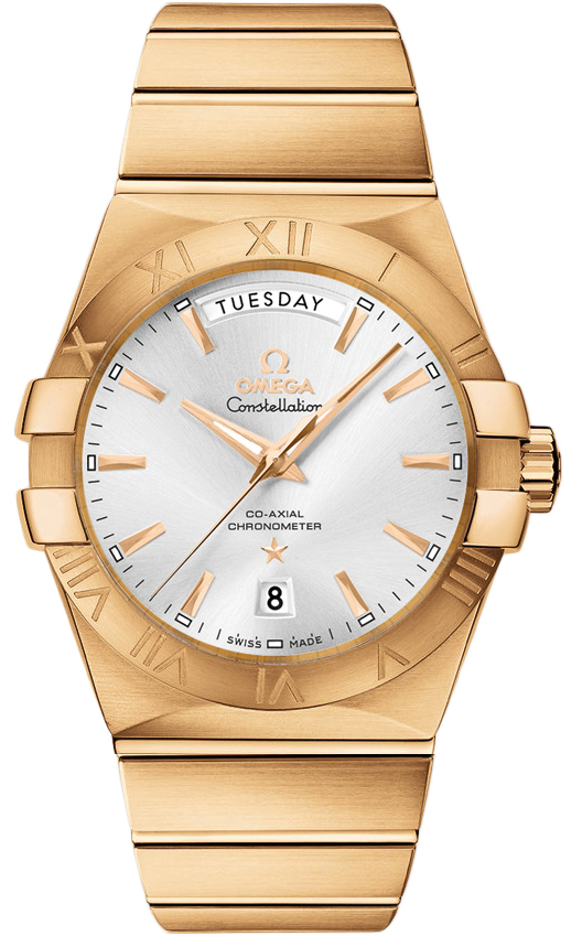 Omega Constellation Watches Mens Silver Self winding Automatic 12350382202002 Watch