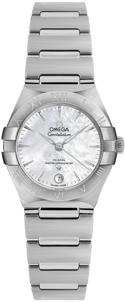 Omega Constellation Watches Ladies Mother of Pearl White Self winding Automatic Chronometer 13110292005001 Watch