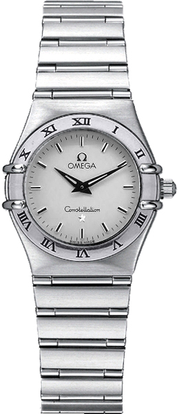 Omega Constellation Watches Ladies Silver Battery Operated Quartz 15723000 Watch