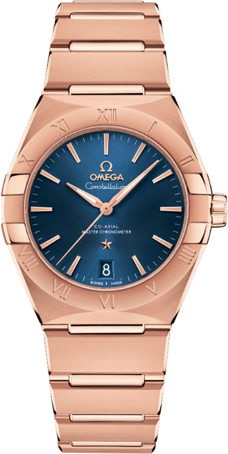 Omega Constellation Watches Unisex Blue Self Winding Automatic 13150362003001 Watch