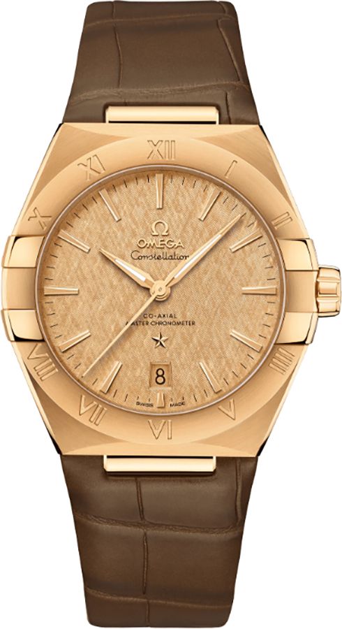 Omega Constellation Watches Mens Champagne Self Winding Automatic 13153392008001 Watch