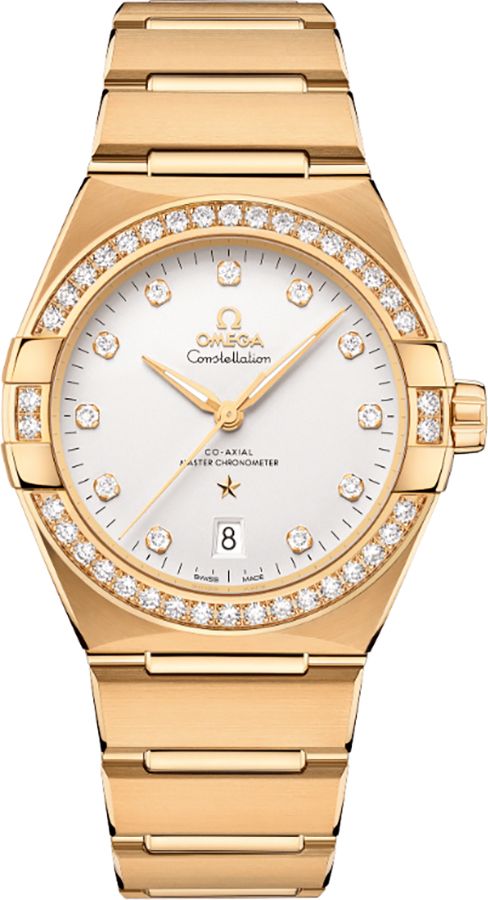 Omega Constellation Watches Mens Silver Self Winding Automatic 13155392052002 Watch