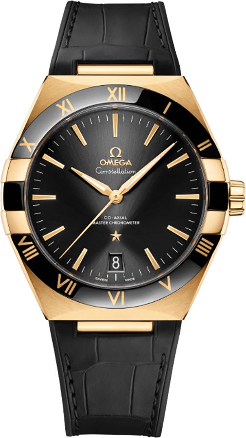 Omega Constellation Watches Mens Black Self Winding Automatic 13163412101001 Watch