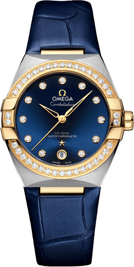 Omega Constellation Watches Unisex Blue Self Winding Automatic 13128362053001 Watch