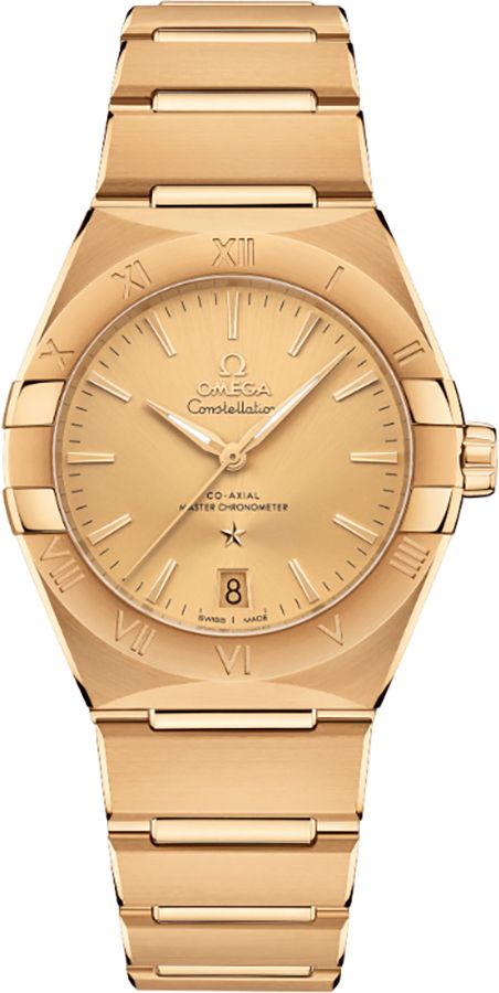 Omega Constellation Watches Unisex Champagne Self Winding Automatic 13150362008001 Watch