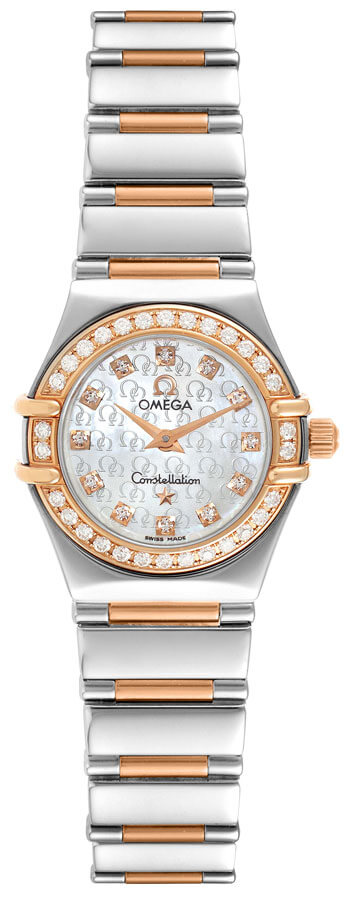 Omega Constellation Watches Ladies White Battery Operated Quartz 13607500 Watch