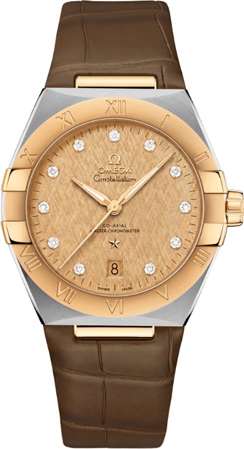 Omega Constellation Watches Mens Champagne Self Winding Automatic 13123392058001 Watch