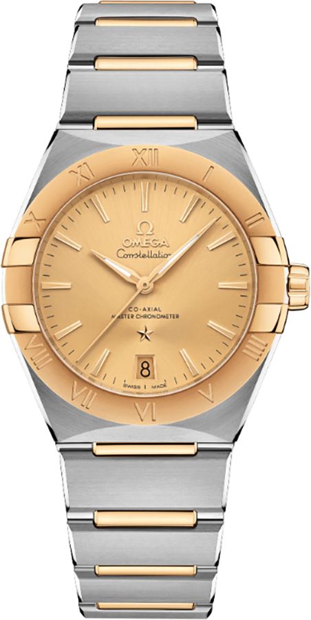 Omega Constellation Watches Unisex Champagne Self Winding Automatic 13120362008001 Watch